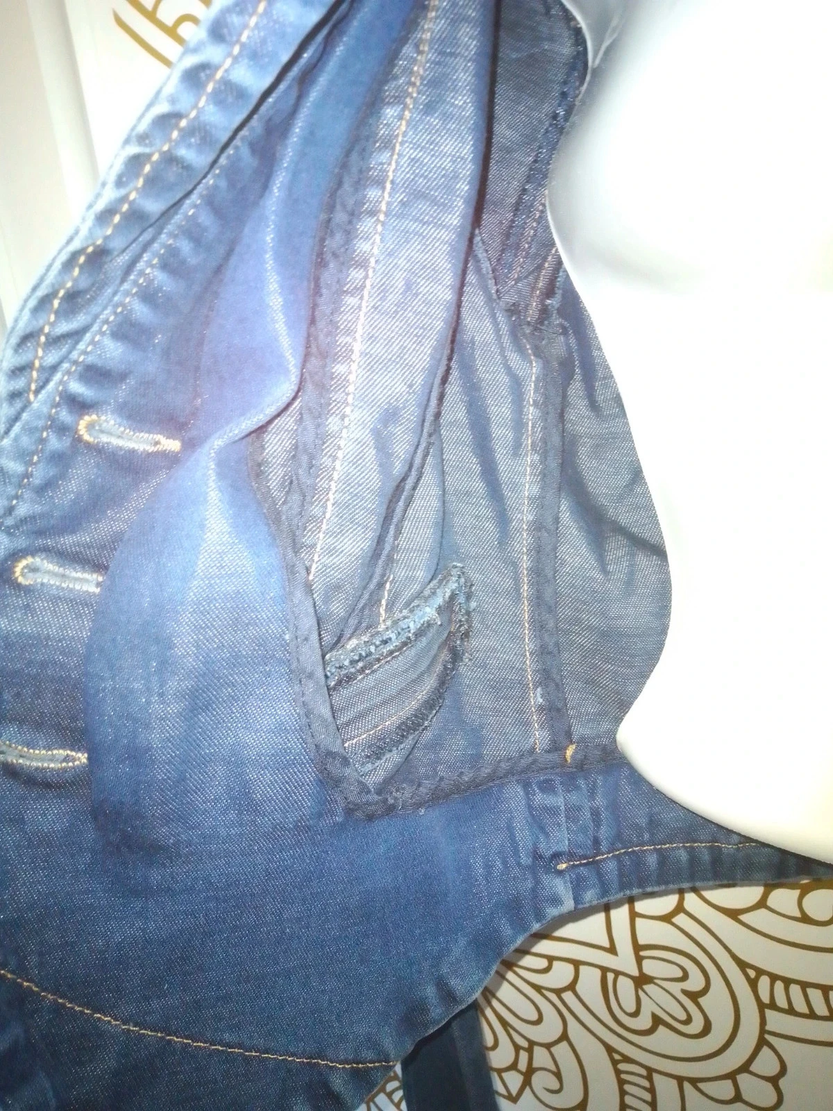 Veste en jean taille S – photo 4